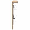 Vegghengt kleshenger artisan eik 85 x 10 x 45 cm Konstruert tre