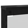 Vegghengt kleshenger Svart eik 84 x 10 x 80 cm Konstruert tre