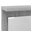 Vegghengt kleshenger Grå sonoma 84 x 10 x 80 cm Konstruert tre