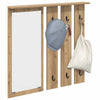 Vegghengt kleshenger artisan eik 84 x 10 x 80 cm Konstruert tre