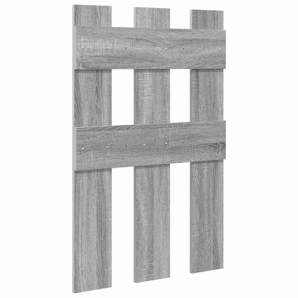Vegghengt kleshenger Grå sonoma 65 x 3 x 100 cm Konstruert tre