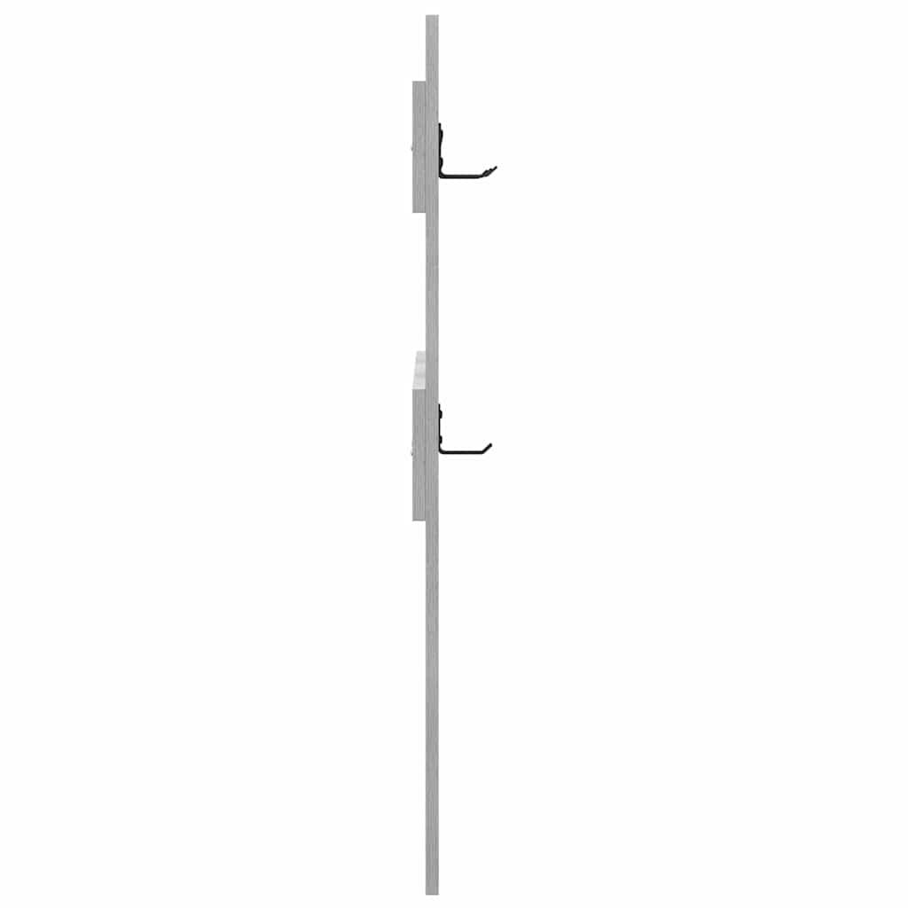 Vegghengt kleshenger Grå Sonoma 65 x 3 x 100 cm Konstruert tre