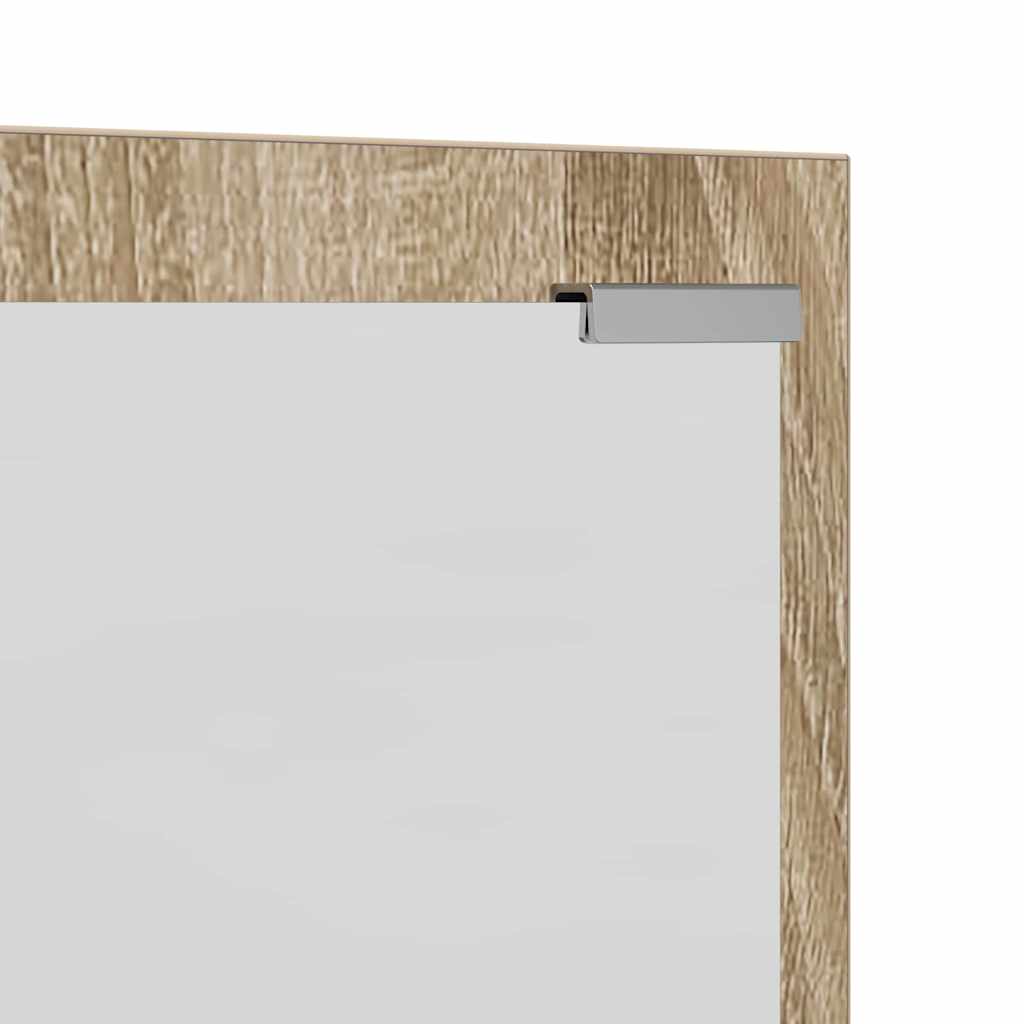 Vegghengt kleshenger Veggmontert Sonoma eik 100 x 10 x 100 cm