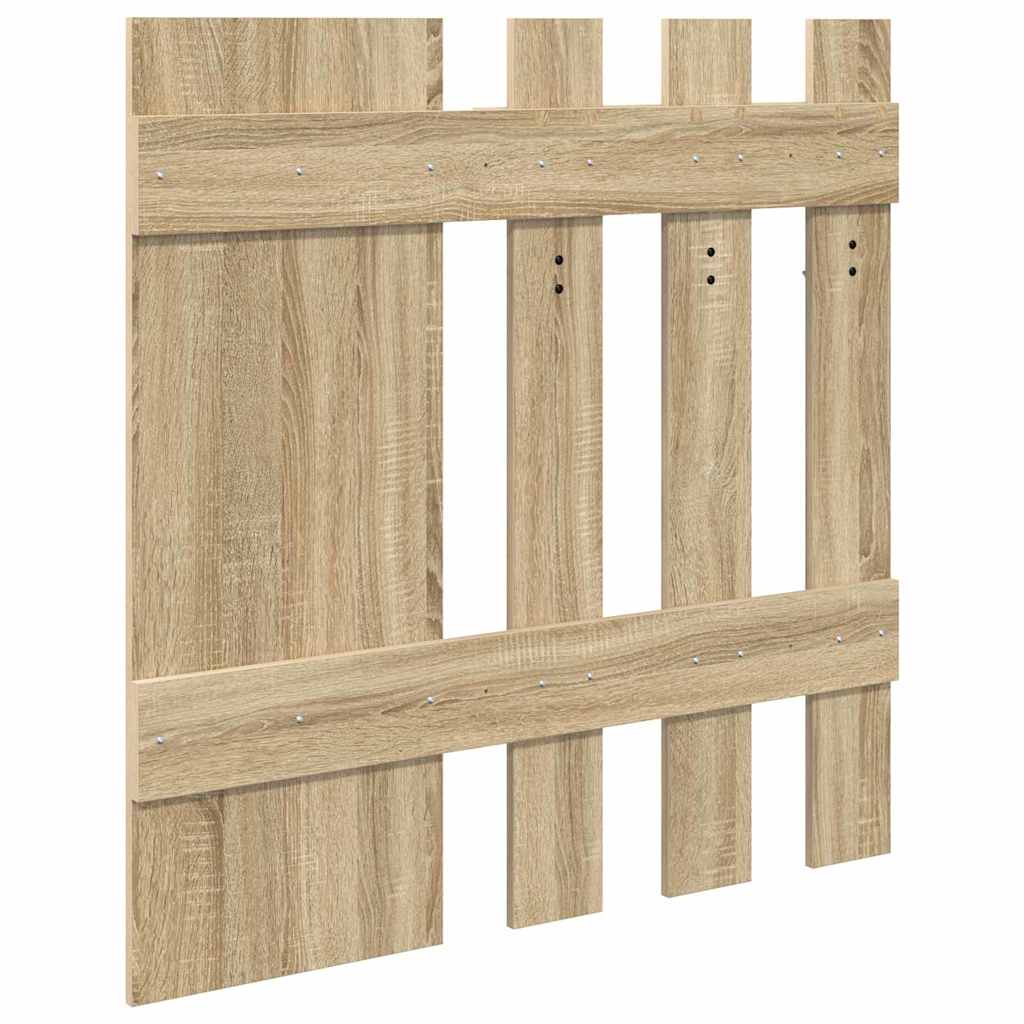 Vegghengt kleshenger Veggmontert Sonoma eik 100 x 10 x 100 cm