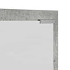 Vegghengt kleshenger Betonggrå 100 x 10 x 100 cm Konstruert tre