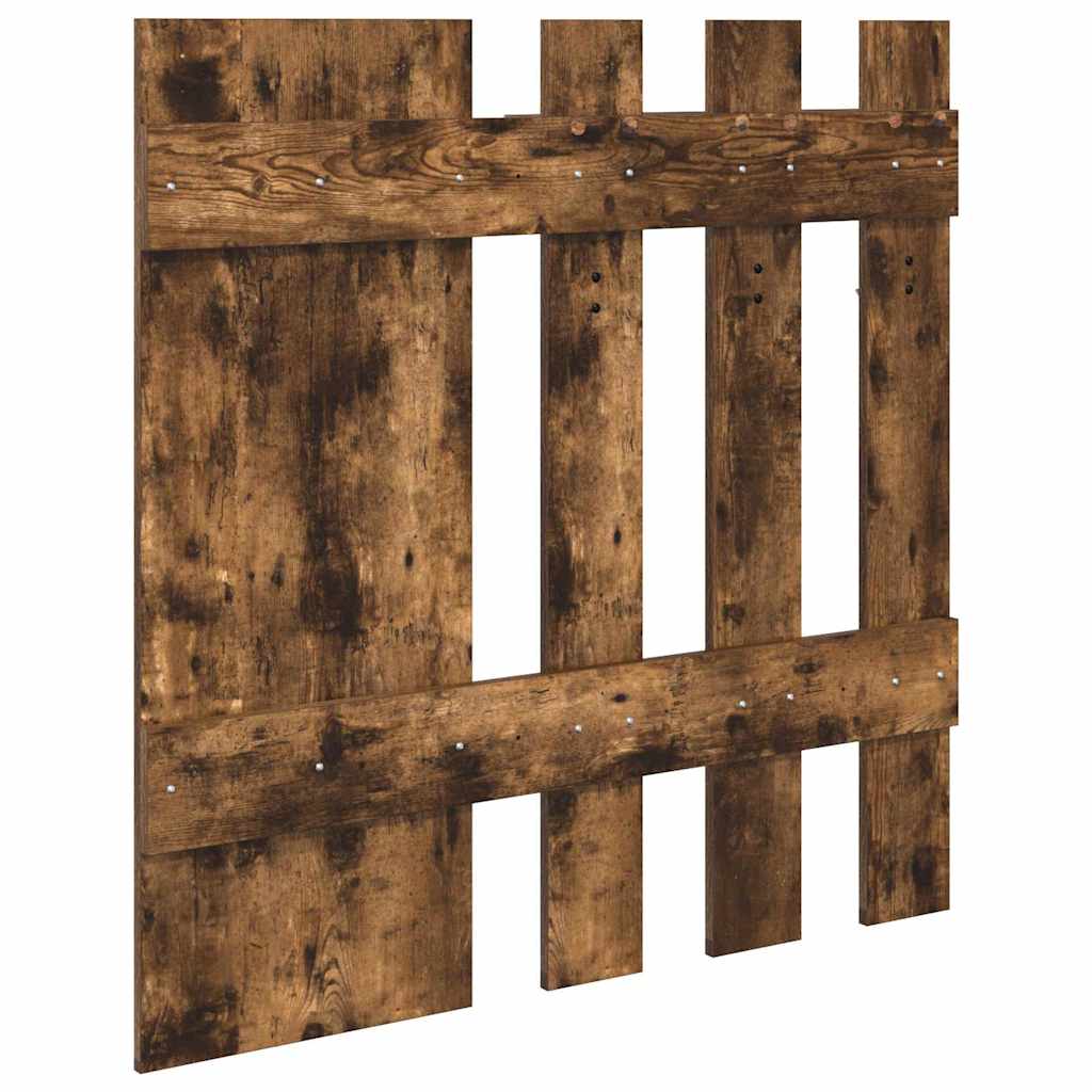 Vegghengt kleshenger Røkt eik 100 x 10 x 100 cm Konstruert tre