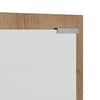 Vegghengt kleshenger med speil Håndverks eik 100 x 10 x 100 cm