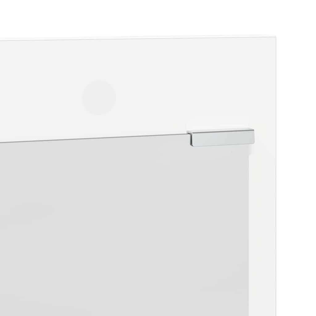 Vegghengt kleshenger Hvit 90 x 10 x 50 cm Konstruert tre