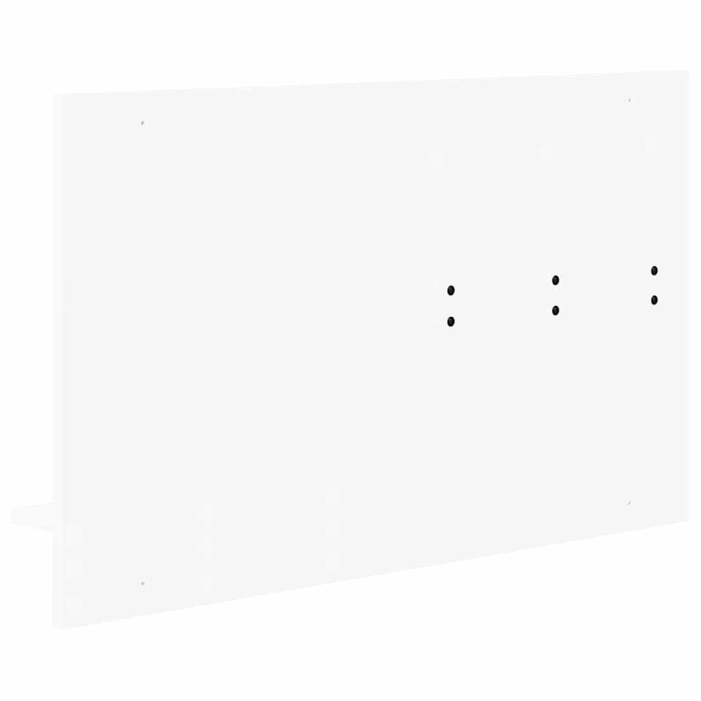 Vegghengt kleshenger Hvit 90 x 10 x 50 cm Konstruert tre