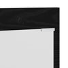 Vegghengt kleshenger Svart eik 90 x 10 x 50 cm Konstruert tre