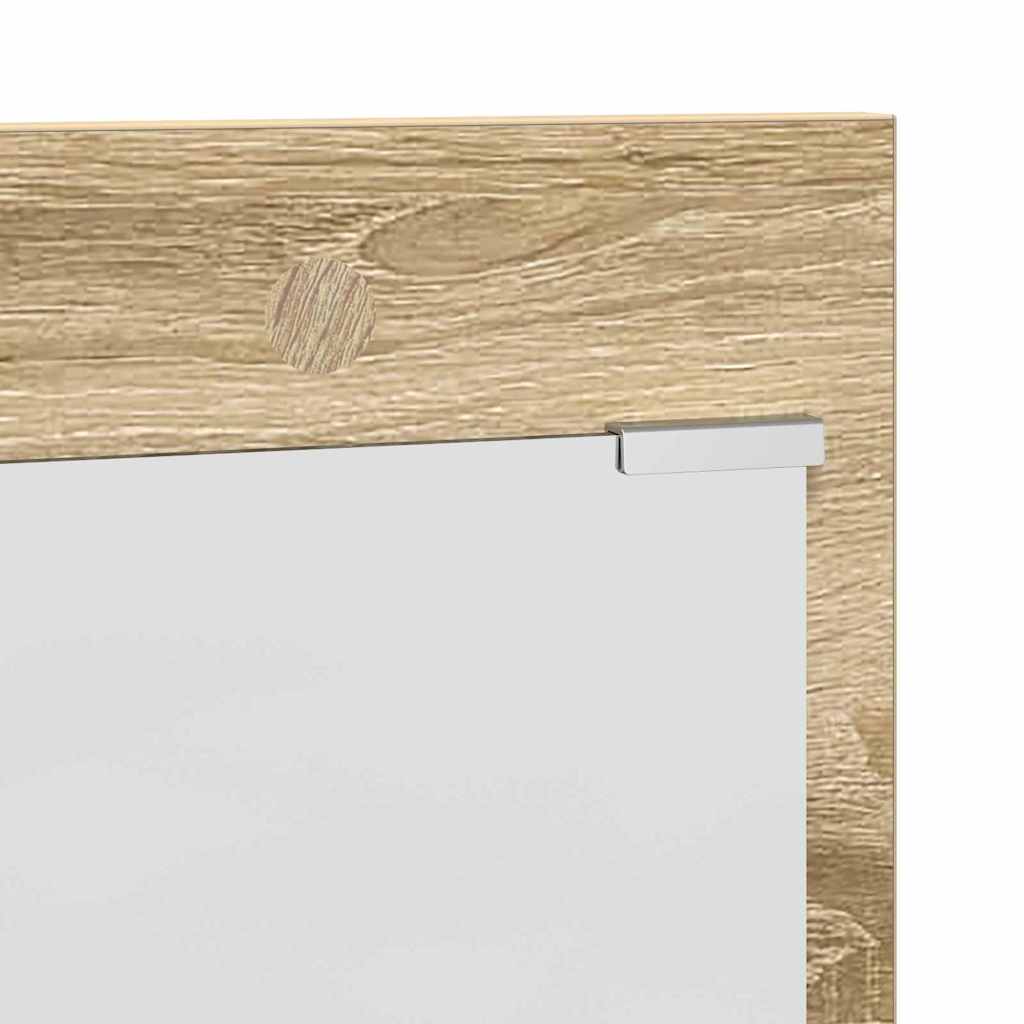 Vegghengt kleshenger Sonoma eik 90 x 10 x 50 cm Konstruert tre