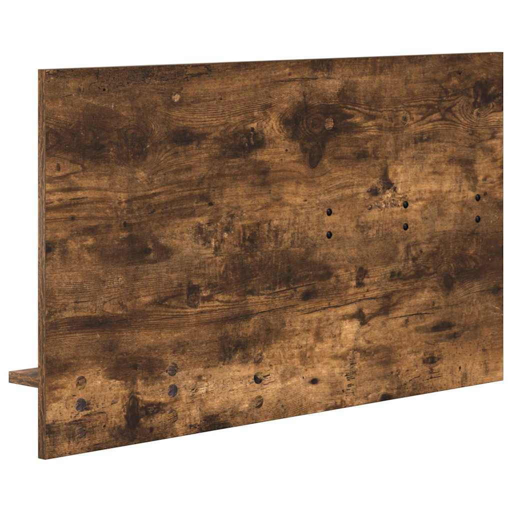 Vegghengt kleshenger Røkt eik 90 x 10 x 50 cm Konstruert tre
