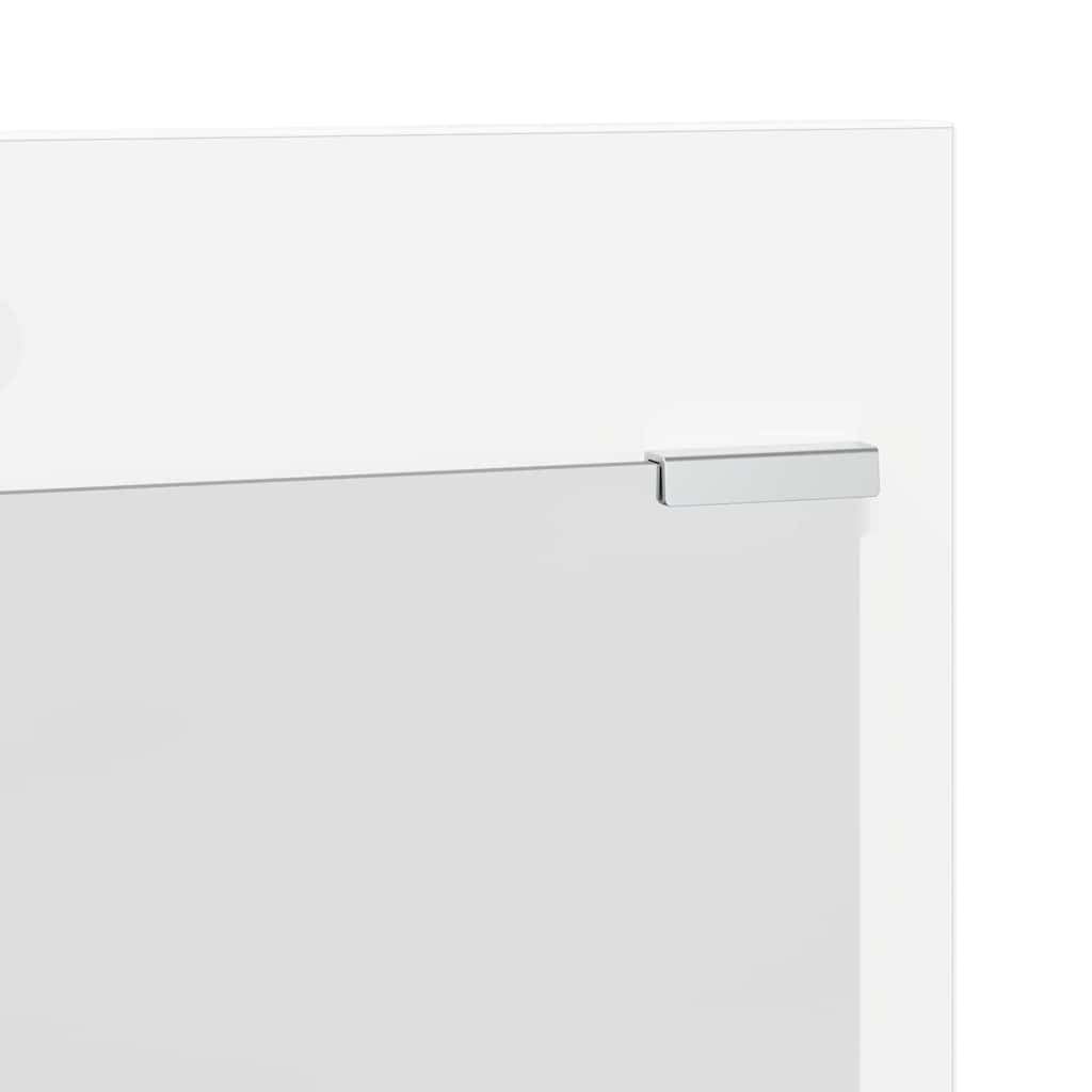 Vegghengt kleshenger Hvit 70 x 10 x 90 cm Konstruert tre