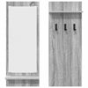 Vegghengt kleshenger Grå sonoma 70 x 10 x 90 cm Konstruert tre