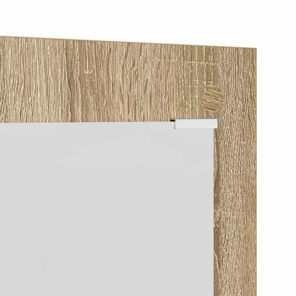 Vegghengt kleshenger Sonoma eik 96 x 1,5 x 90 cm Konstruert tre