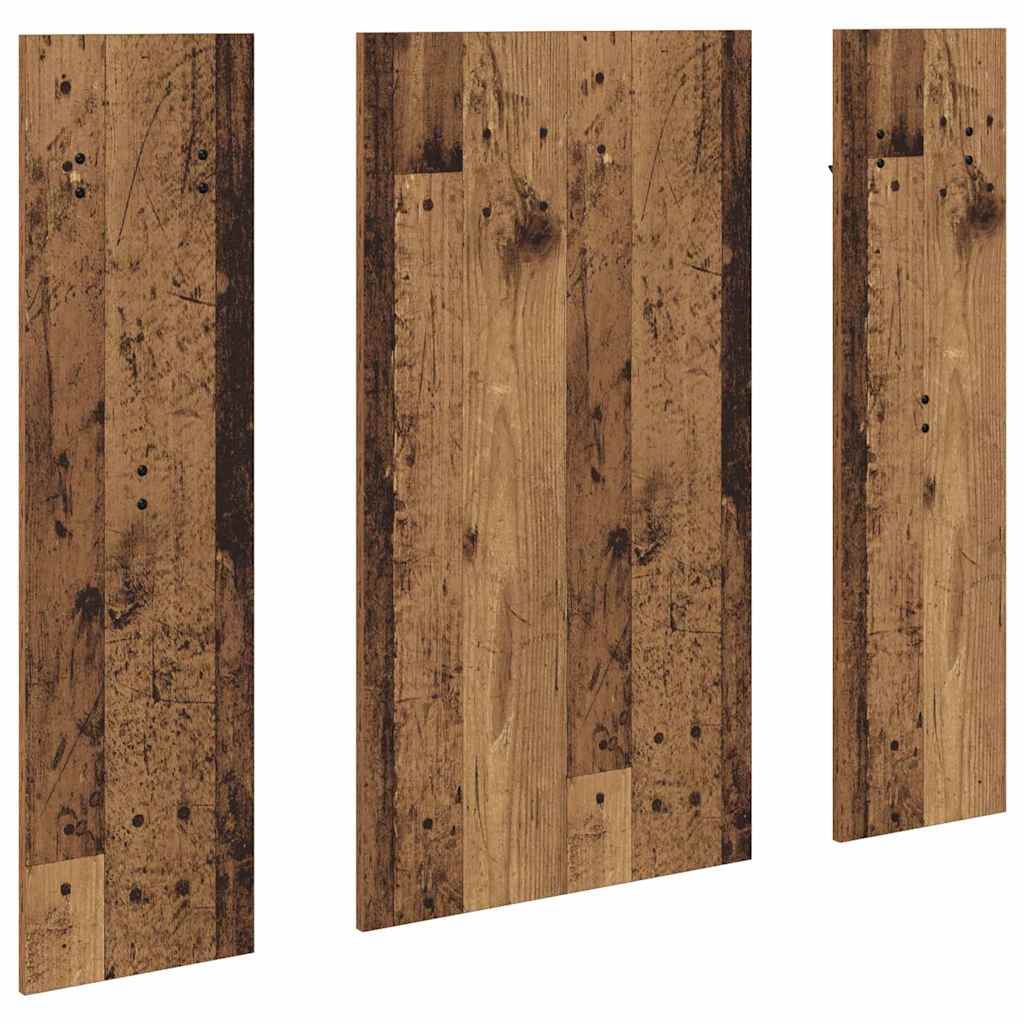 Vegghengt kleshenger Veggmontert Gammelt tre 96 x 1.5 x 90 cm