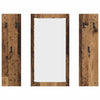 Vegghengt kleshenger Veggmontert Gammelt tre 96 x 1.5 x 90 cm