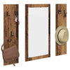 Vegghengt kleshenger Veggmontert Gammelt tre 96 x 1.5 x 90 cm