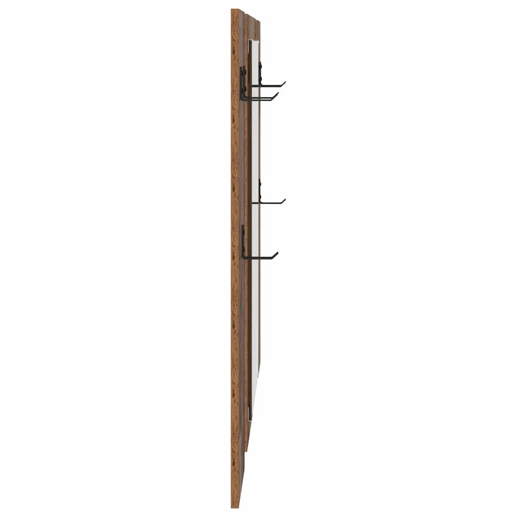 Vegghengt kleshenger Veggmontert Gammelt tre 96 x 1.5 x 90 cm