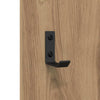 Vegghengt kleshenger Veggmontert artisan eik 96 x 1.5 x 90 cm