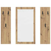 Vegghengt kleshenger Veggmontert artisan eik 96 x 1.5 x 90 cm