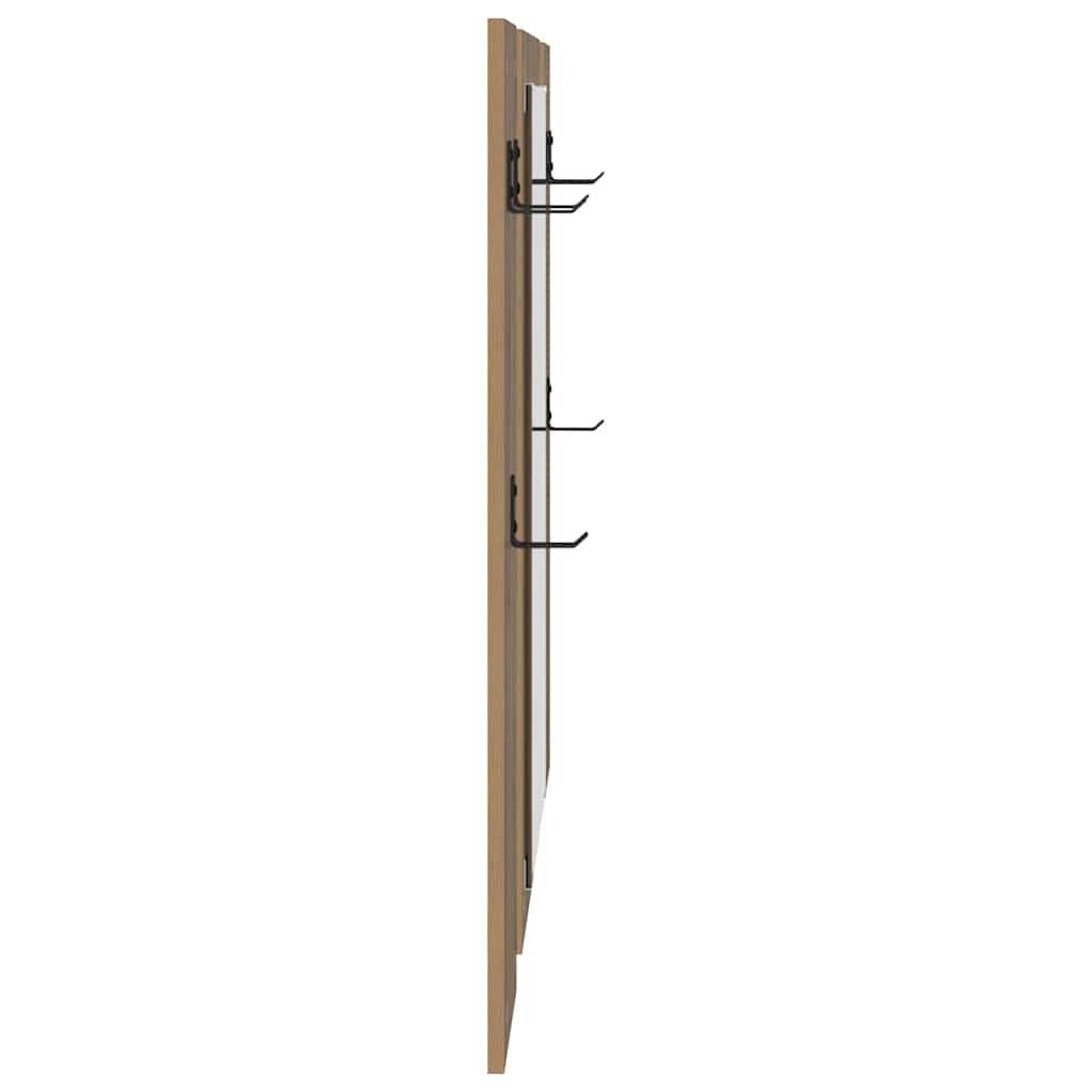 Vegghengt kleshenger Veggmontert artisan eik 96 x 1.5 x 90 cm
