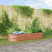 Hevet bed Brun 240 x 80 x 44 cm Stål