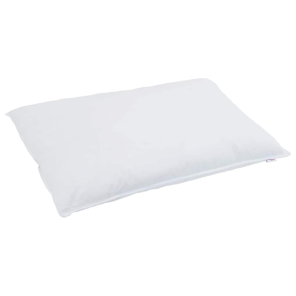 Vinterdyne med pute med pute 2 pcs Hvit Dun Fjær
