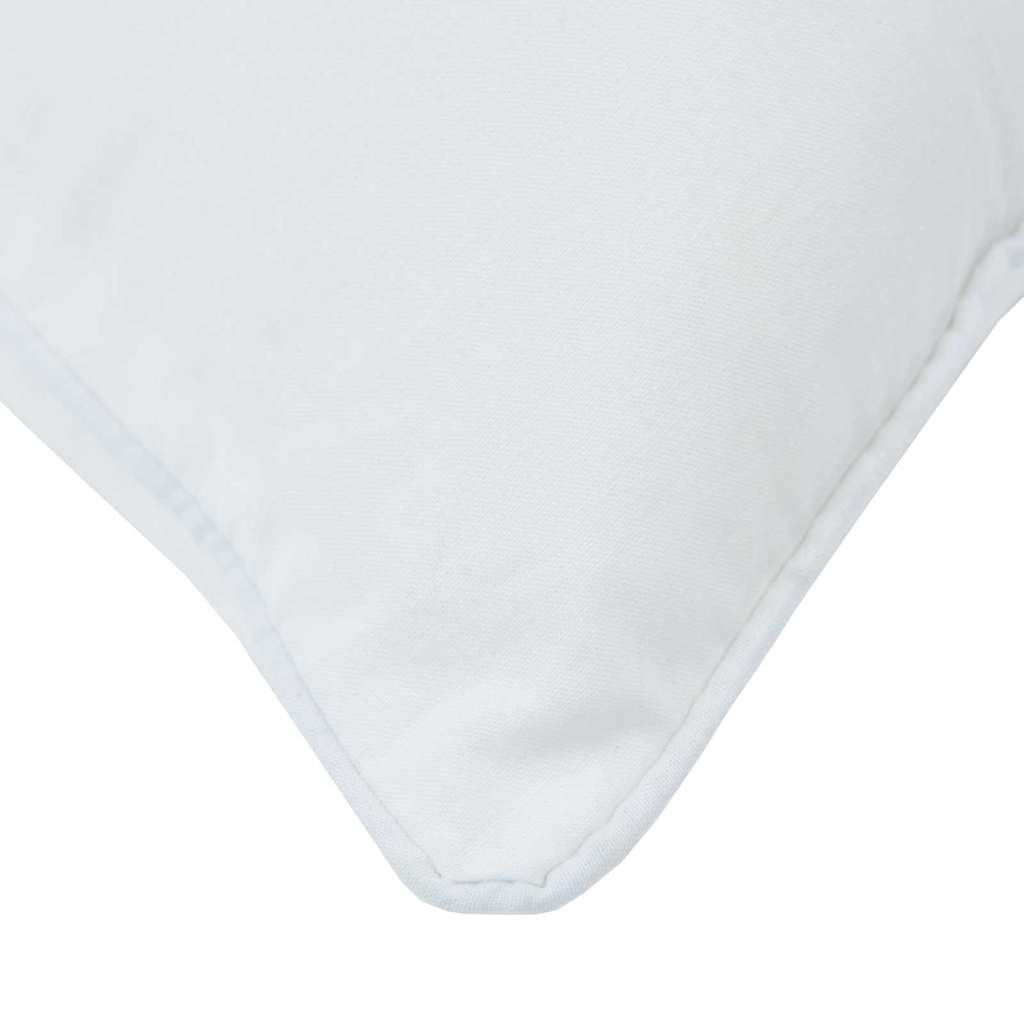 Dyne med pute med pute 2 pcs Hvit 140 x 220 cm Mikrofiber