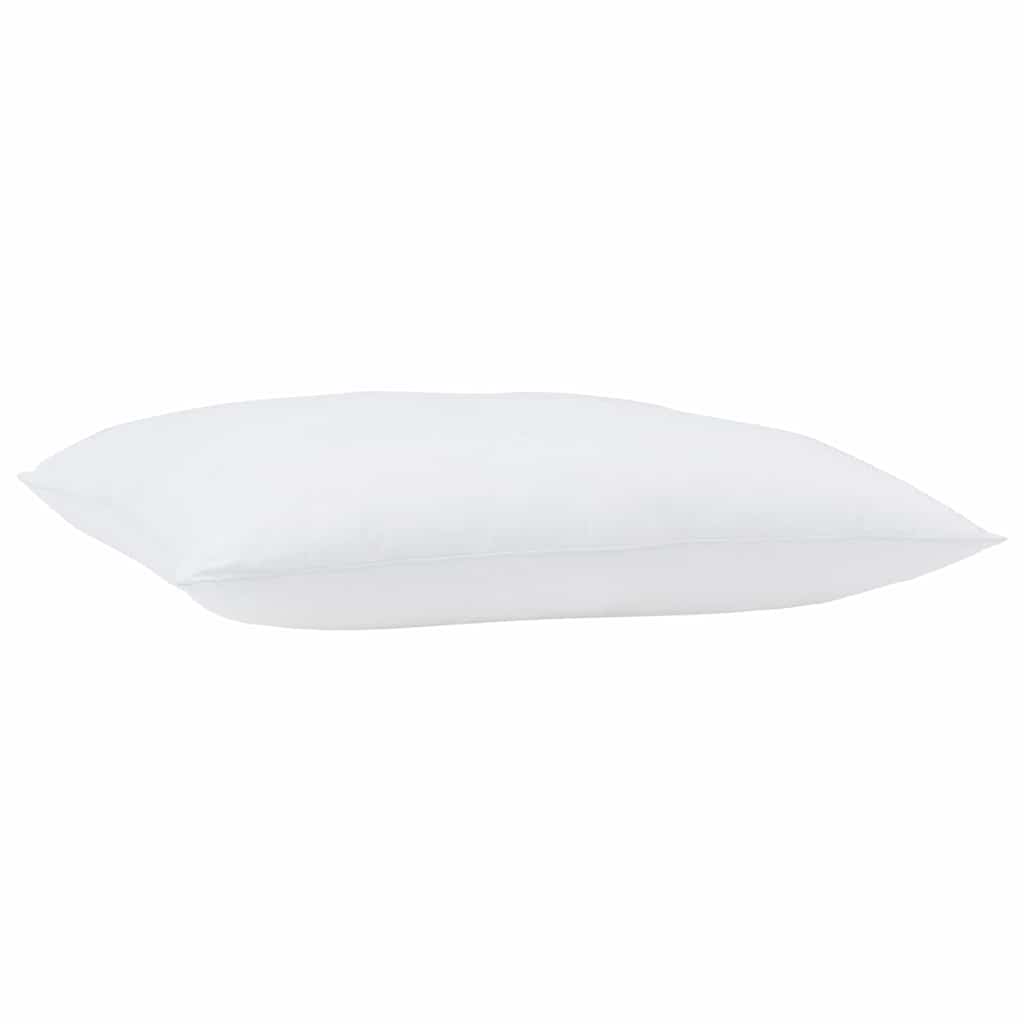 Dyne med pute med pute 2 pcs Hvit 140 x 220 cm Mikrofiber