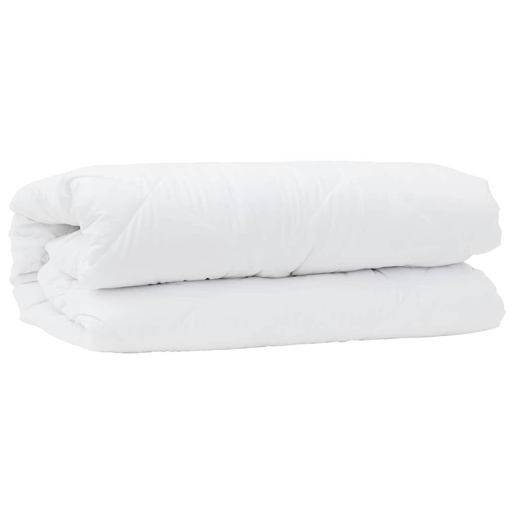 Dyne med pute med pute 2 pcs Hvit 140 x 220 cm Mikrofiber