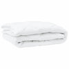 Allsesong dyne med pute 3 pcs Hvit Mikrofiber