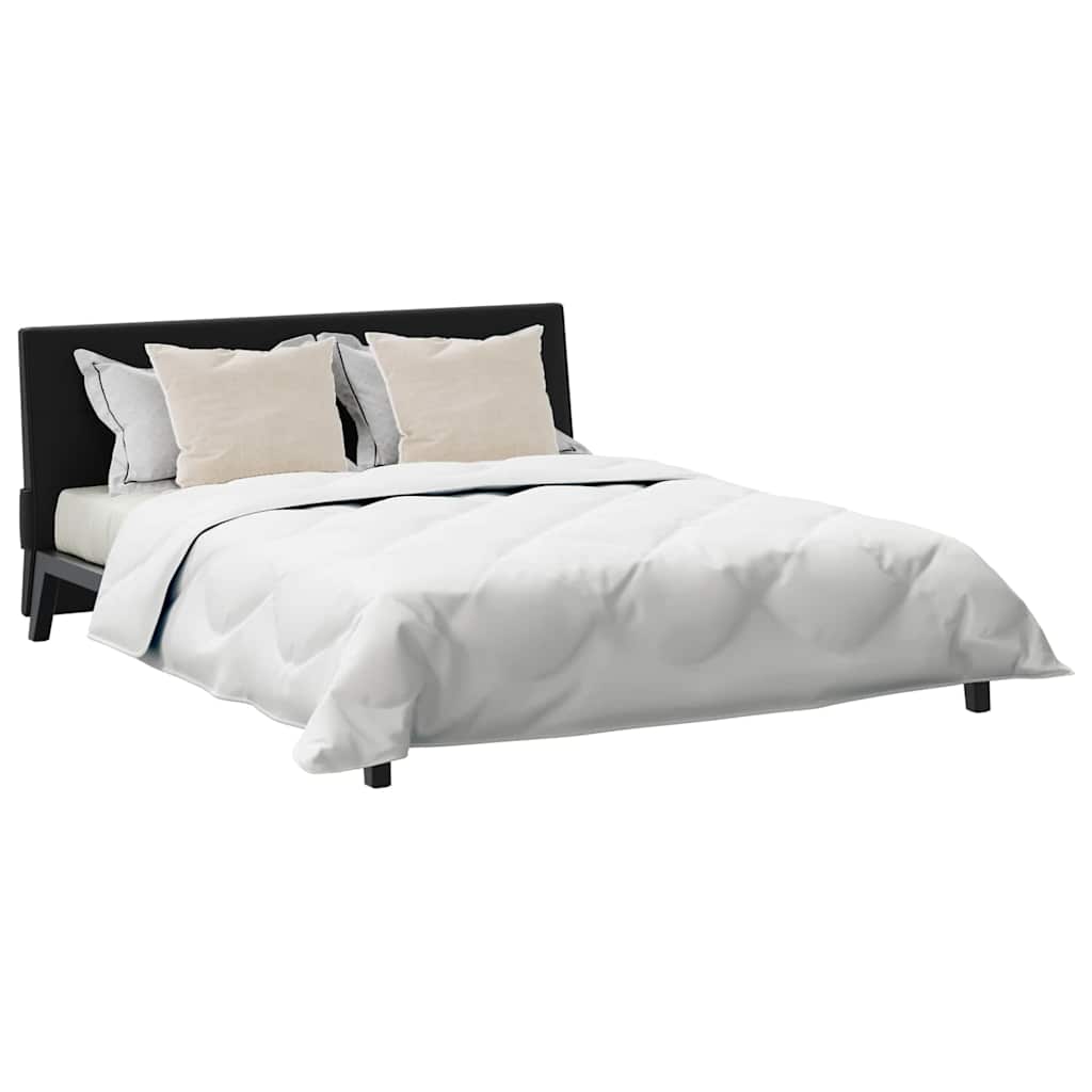 Dyne med pute 3 pcs Hvit Mikrofiber