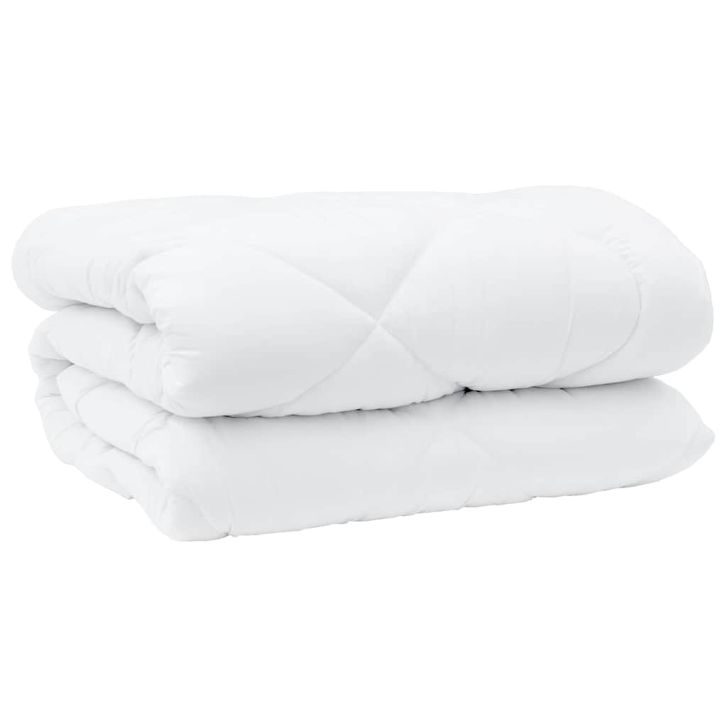 Vinter Dynen med pute 3 pcs Hvit Mikrofiber