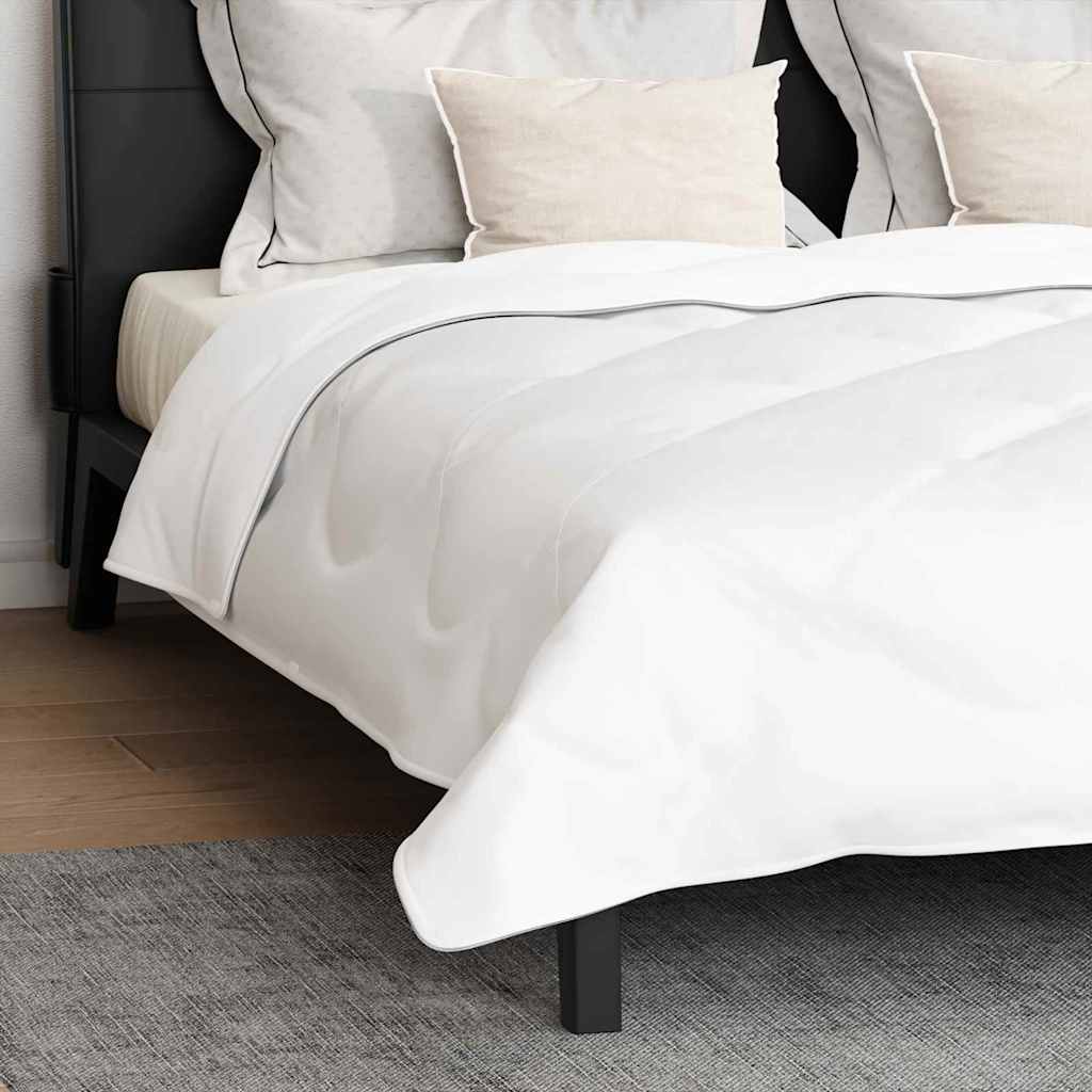 Dyne med Puter med pute 3 pcs Hvit Mikrofiber