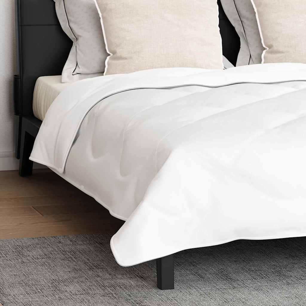 Dyne med Puter med pute 3 pcs Hvit Mikrofiber