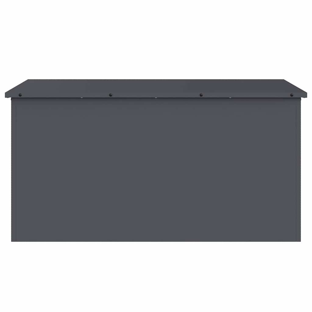 Hageoppbevaringsputeeske Stål 100 x 50,5 x 50 cm 220 Antrasitt