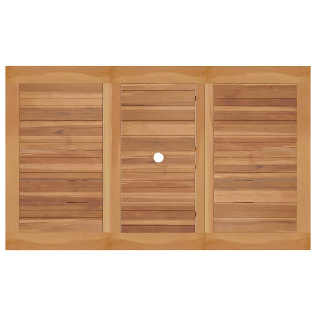 Hage Spisegruppe 5 pcs Naturlig Solid akasietre