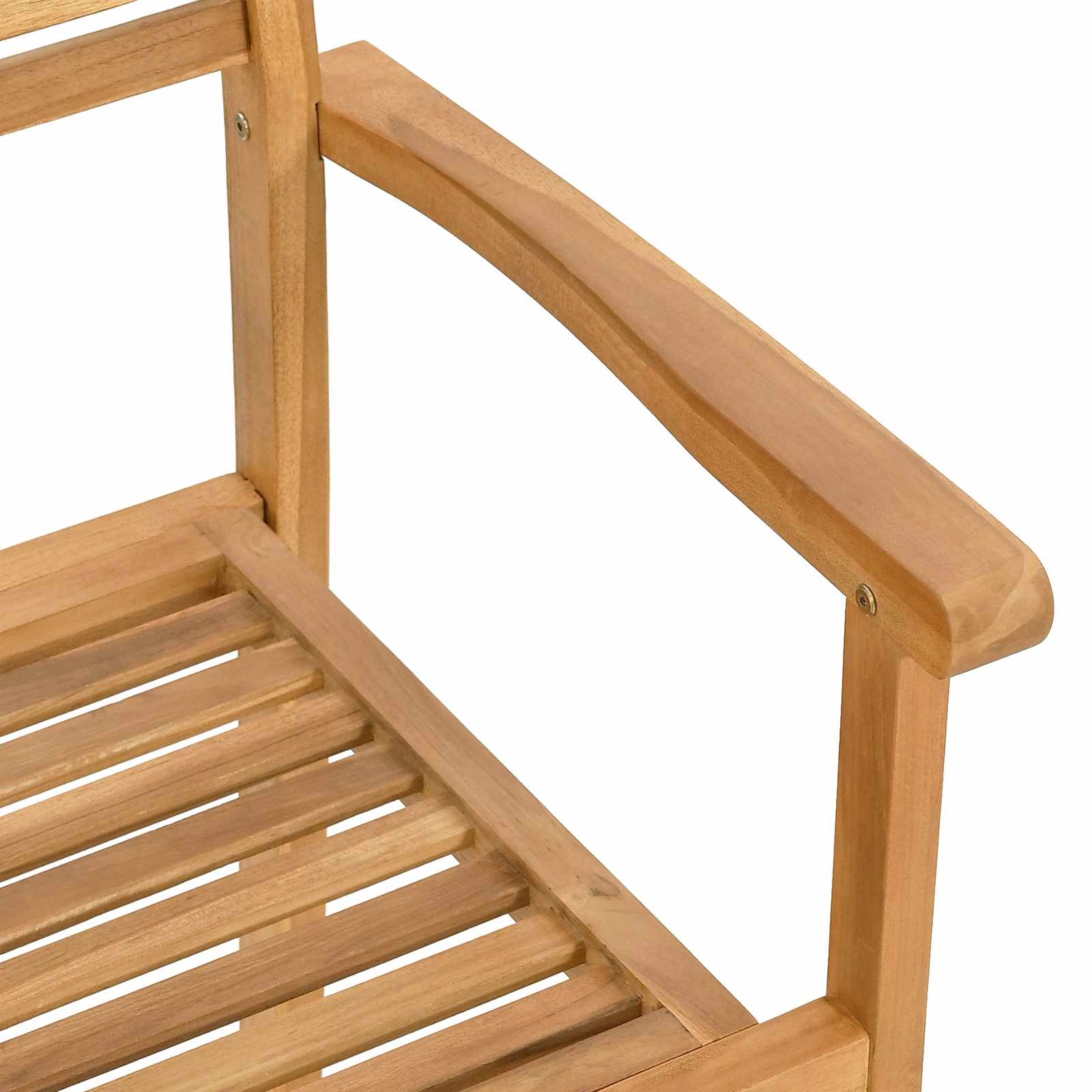 Hage Spisegruppe 9 pcs Brun Massivt Teaktre vidaXL