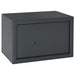 Safe Box med lås Mørke grå 31 x 20 x 20 cm Stål