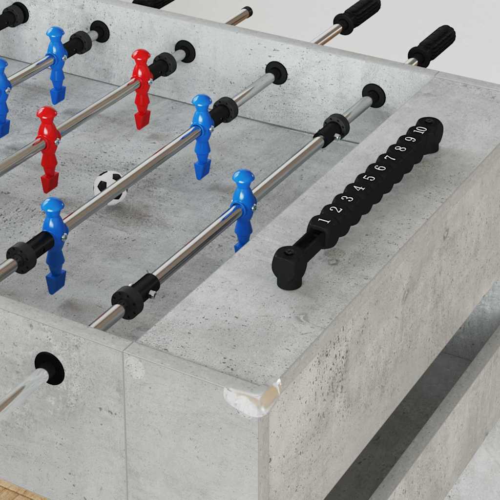 Buzzebord BetongGrå 125 x 60,5 x 80 cm Konstruert tre