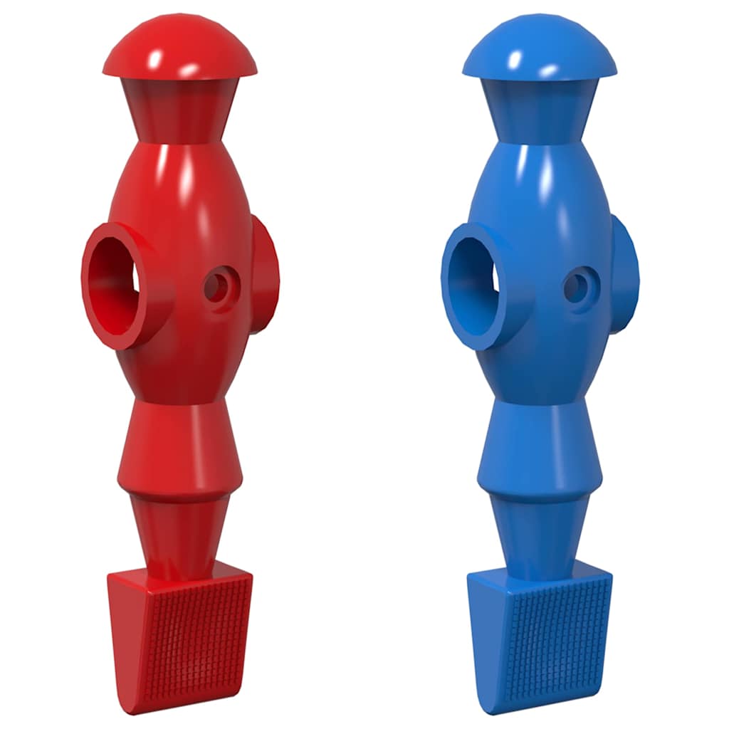 Foosball Bord Spillere 22 pcs Blå og rød 2,4 x 2,1 x 9,7 cm PP