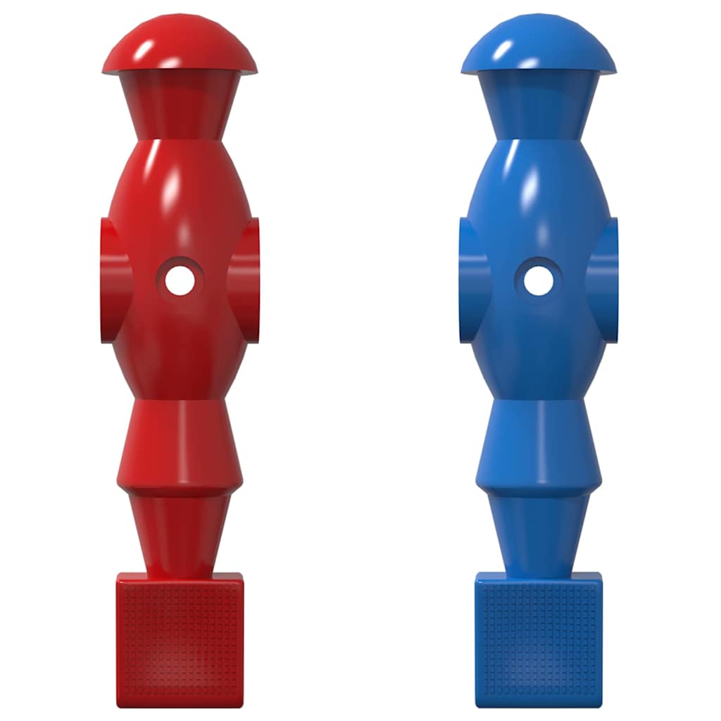 Foosball Bord Spillere 22 pcs Blå og rød 2,4 x 2,1 x 9,7 cm PP