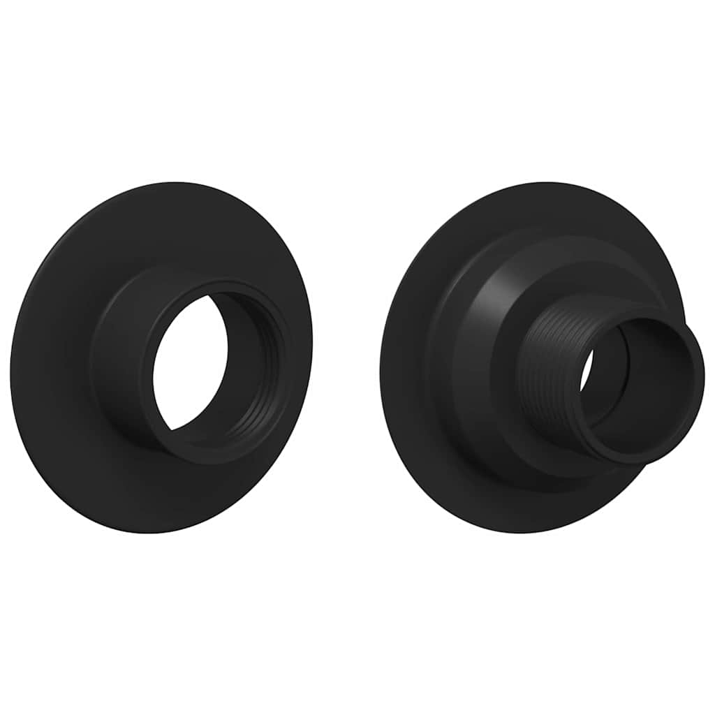 Foosball Bordlager 10 pcs Svart 5 x 5 x 2,8 cm PP