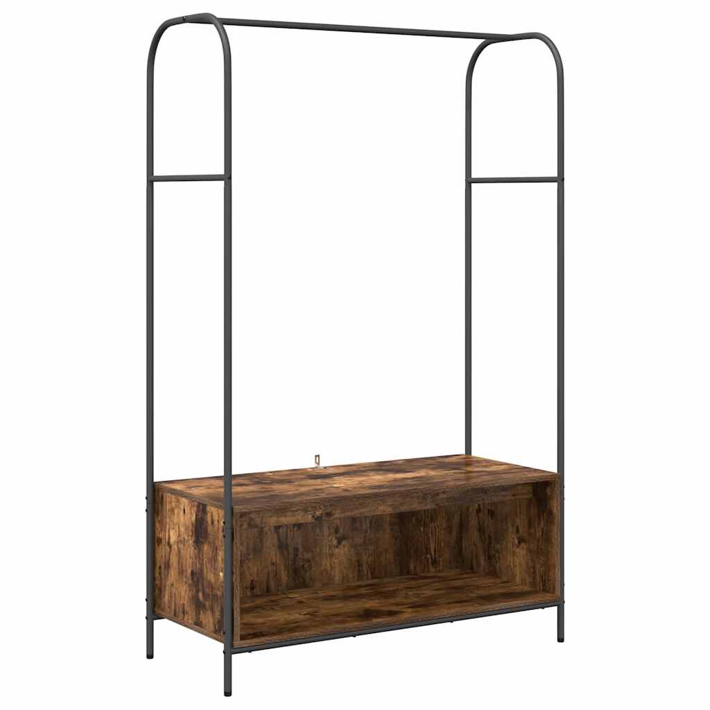 Klesstativ Brun Eik 100 x 44 x 160 cm Konstruert tre