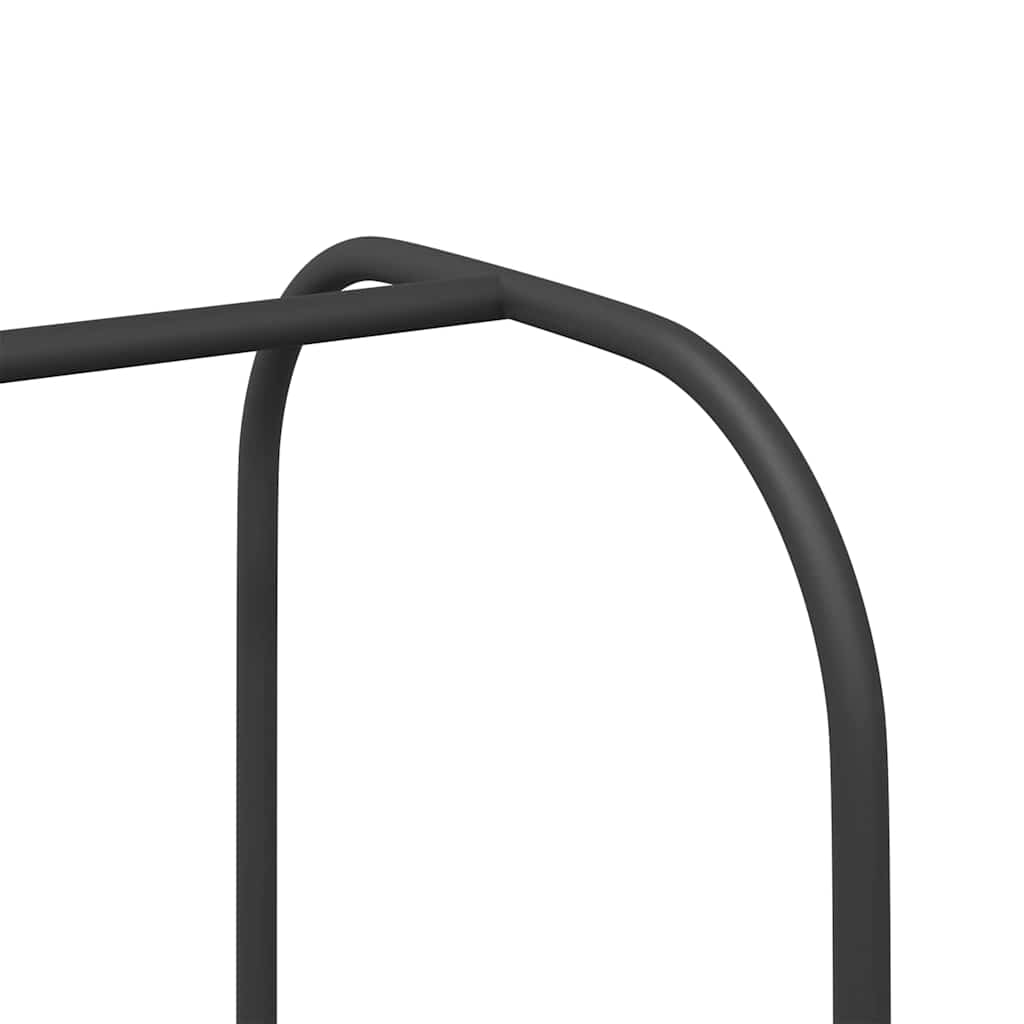 Klesstativ med lagring Grå 100 x 44 x 160 cm Konstruert tre