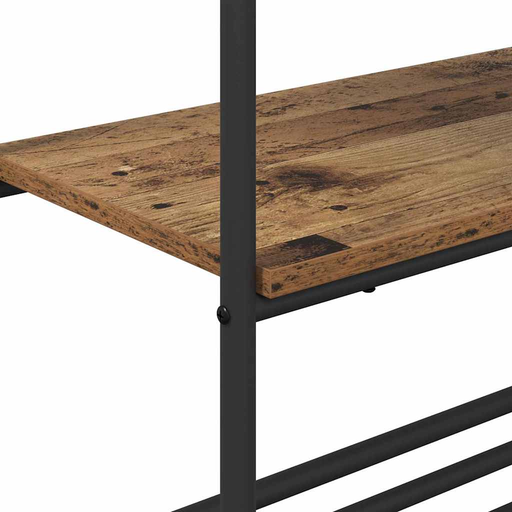 Klesstativ Gammelt tre 60 x 30 x 171 cm Konstruert tre