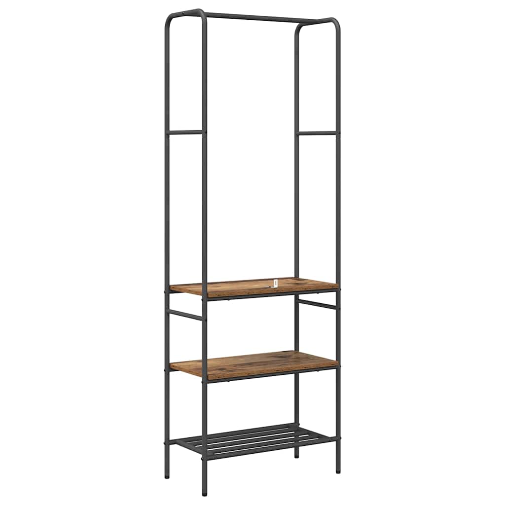 Klesstativ Gammelt tre 60 x 30 x 171 cm Konstruert tre