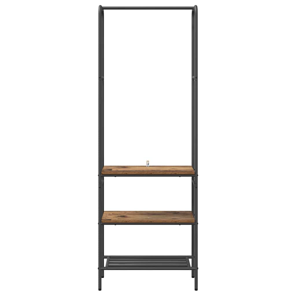 Klesstativ Gammelt tre 60 x 30 x 171 cm Konstruert tre