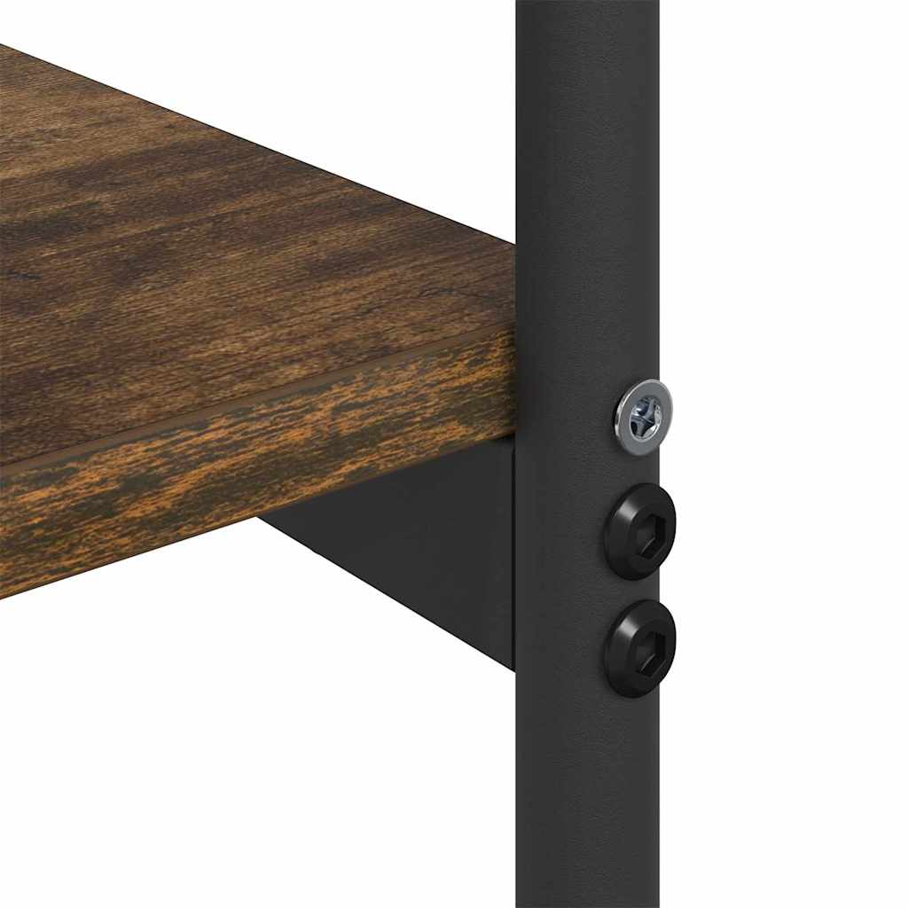 Konsollbord Røkt eik 101 x 35 x 80,5 cm Konstruert tre